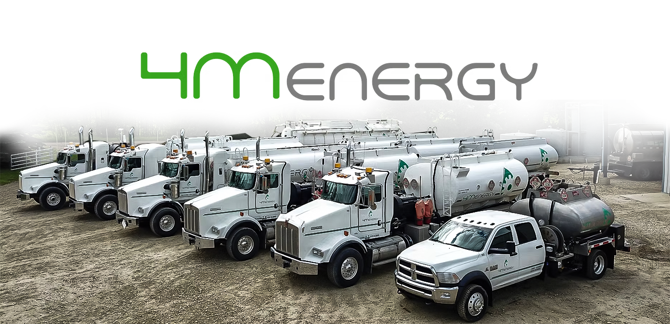 branded commercial vehicles parked on lot